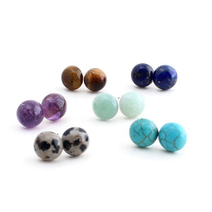 Gemstone Studs by Crafts and Love