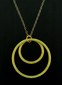 #6408 GOLD INNER CIRCLE NECKLACE