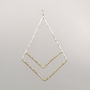 2063SCO - DANGLING KITES - MIXED METAL