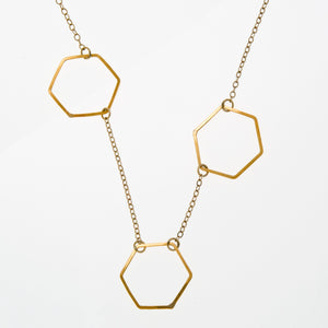 Hexagon Necklace